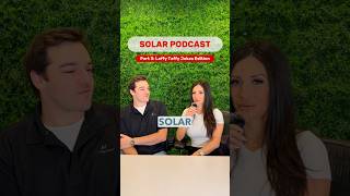 How about more giggles Solar Podcast Laffy Taffy edition 😂 solarplant podcastshorts solarpanel [upl. by Llertniuq]