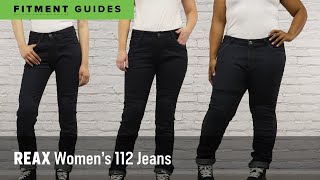 REAX Womens 112 Jeans Fitment [upl. by Remoh]