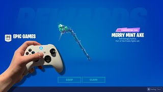 HOW TO GET MINTY PICKAXE FOR FREE IN FORTNITE SEASON 3 [upl. by Ahsinned312]