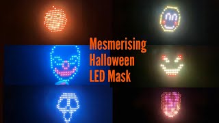 ASMR  Mesmerising Halloween Mask Showing  With Music [upl. by Selwin]