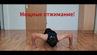 Мощные отжимание powerful pushups [upl. by Animor345]