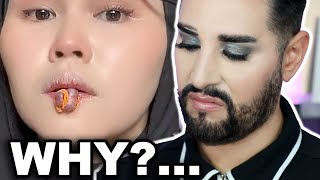 Are We Still Doing This In 2024  Pro MUA reacts to Makeup hacks [upl. by Rep]