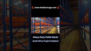 Heavy Duty Pallet Racking From South Africa Project Customer racking industrialrackingsystem [upl. by Flint804]