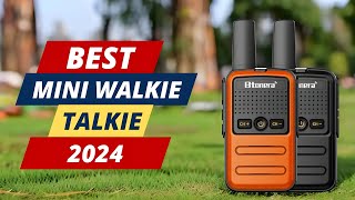 Best Mini Walkie Talkie  The Only 5 You Should Consider Today [upl. by Hahseram253]