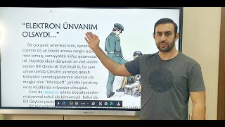 Azərbaycan dili 6cı sinif dərsliyi quotElektron ünvanım olsaydıquot mətni [upl. by Euqinomod]