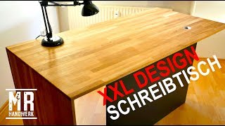 DESIGN SCHREIBTISCH selber bauen Teil 2 [upl. by Atterg]