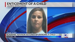 MS college adviser former teacher charged with Enticement of Child [upl. by Lenox787]