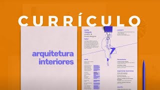 Como fazer Currículo de Arquitetura ou Interiores  5 DICAS do que não fazer [upl. by Marchall]