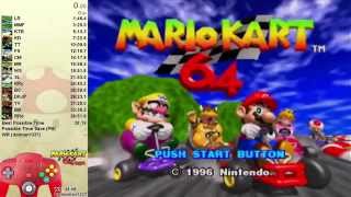 Mario Kart 64 150cc All Cups No Skips Speedrun 3845 Former WR [upl. by Woods103]