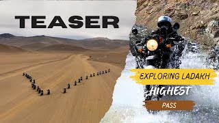 Umlingla Pass Motorcycle Expedition 2024 Teaser [upl. by Otsedom]