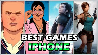 TOP 50 BEST GAMES ON IPHONE  BEST IPHONE GAMES [upl. by Enined]