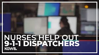 Clackamas County nurses assist in taking lowlevel 911 calls [upl. by Oz697]