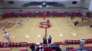 Salado High School vs West High School Womens Varsity Volleyball [upl. by Drislane]