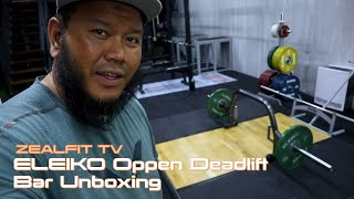 Eleiko Oppen Deadlift Bar Unboxing [upl. by Baptlsta]