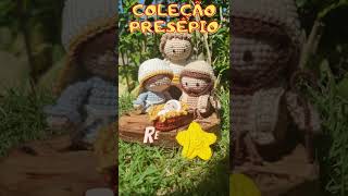 Coleção Presépio  Receitas Amigurumi shorts [upl. by Atsyrhc]