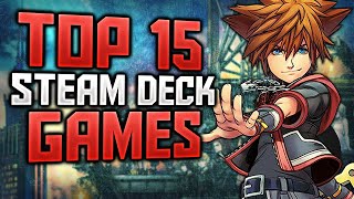 TOP 15 Steam Deck Games That You Should Play in 2024  NEW LIST [upl. by Batty335]