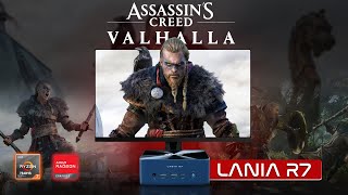 Assassins Creed Valhalla Gameplay on Lania R7  AMD Ryzen 7 7840HS 51 GHz  Radeon 780M [upl. by Rebane]