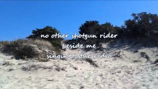 Tim McGraw  Shotgun Rider with lyrics [upl. by Aluap]