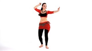 How to Do Egyptian Basic amp Hip Lock Moves  Belly Dance [upl. by Naves785]