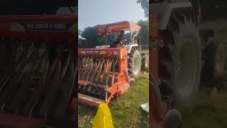 Super seeder sowing seeds in ground part 3automobileshortvideo855fefarming [upl. by Ssew]