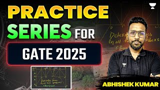 Practice Series For GATE 2025  Part 2  Civil Engineering [upl. by Ahsitil]