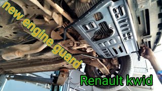 new engine guard for Renaul kwid 2022 [upl. by Latea]