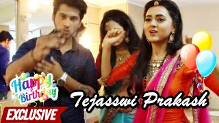 EXCLUSIVE Tejasswi Prakashs CELEBRATES Her Birthday With GlitzVision USA amp Shares Plans [upl. by Mitchiner]