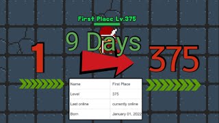 Level 1375 in 9 Days TOP 2022  Rucoy Online [upl. by Ecnatsnoc]