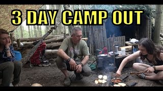 Bushcraft Camp Out in the woods [upl. by Aid]