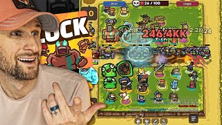 I cant STOP PLAYING this NEW Tower Defense Game  I LOVE IT [upl. by Oznofla661]