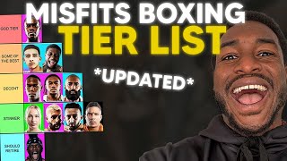 Misfits Boxing Tier List 2024 Updated [upl. by Liartnod954]