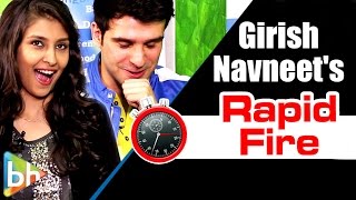 Girish Kumar  Navneet Dhillons Comical Rapid Fire On Ranveer  Deepika  SRK  Salman [upl. by Neliac565]