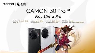 TECNO Camon 30 Pro 5G  Best Budget Smartphone [upl. by Alphard830]