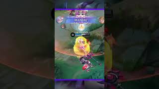 LING VS EVERYBODY🔥 mobilelegends mlbb shorts [upl. by Arinay]