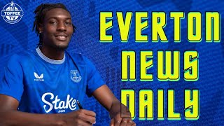 Toffees Sign Young Defender  Everton News Daily [upl. by Naeerb]