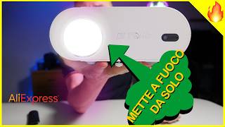 Proiettore DITONG con Auto Focus  Auto Keystone FHD nativo 1080P WiFi 6  BT da Aliexpress [upl. by Armyn]