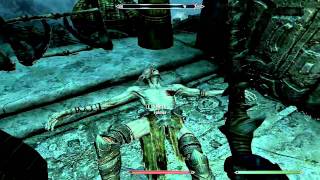 The Elder Scrolls V Skyrim  Mzinchaleft  How to get Grimsever sword rare weapon  Part 2 [upl. by Nrubloc]