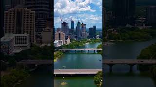 Drone over Lady Bird Lake 📍 Austin TX [upl. by Neemsay446]