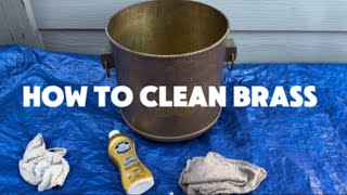 How to clean Brass with Bar Keepers Friend [upl. by Arline897]