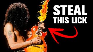 MUSTKNOW Slash Mr Brownstone GUITAR SOLO LICKS [upl. by Merla]