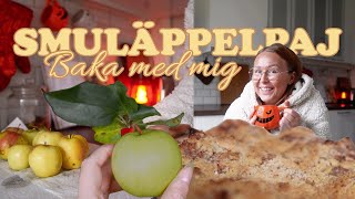 BAKA SMULÄPPELPAJ MED MIG 🍎 [upl. by Eanehs663]