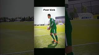 Poer kick football foryou shortfeed [upl. by Cami]