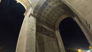 An Intimate View of Paris’ Arc de Triumph During The Evening Hours [upl. by Irrac327]