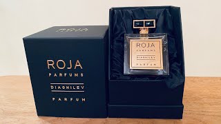 Roja Parfums  Diaghilev niche fragrance unboxing and early impressions juliscent [upl. by Doowyah374]