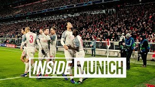 Inside Munich Bayern 13 Liverpool  An incredible night at the Allianz [upl. by Enilaf]