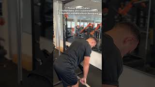 Scapula Rudern an der Multipresse Tutorial FDLC gym motivation coaching [upl. by Eiram480]