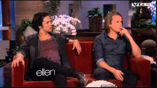 Ylvis The Fox  the whole interview at The Ellen Degeneres Show [upl. by Durarte313]