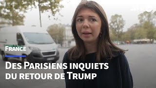 quotJai très peurquot des Parisiens réagissent à la victoire de Donald Trump  AFP [upl. by Nitaf]