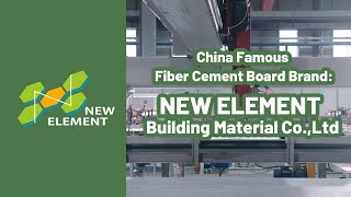 New Element Fiber Cement Board Factory From China Calcium Silicate Board Manufacturer Introduction [upl. by Marthena]