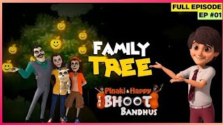 pinaki amp Happy Bhoot Bandhus  family tree pinakicartoon [upl. by Ahseram831]